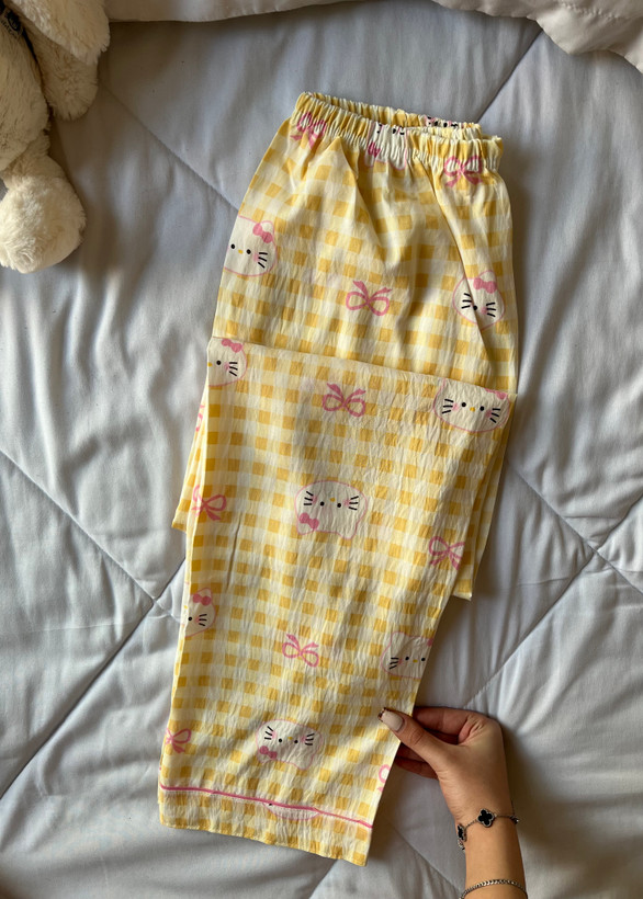 لباس راحتیhello kitty 💛
