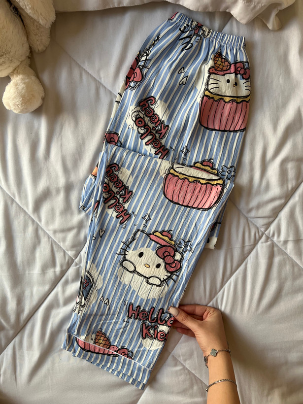 لباس راحتی hello kitty 🩵