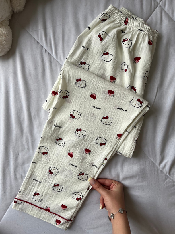 لباس راحتی hello kitty ♥️